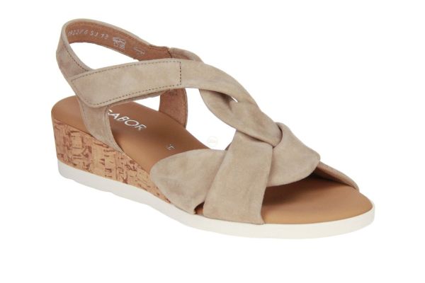 Gabor Sandaal Beige H-leest  (82.761-30) - MerkenOutlet