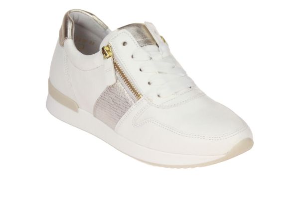 Gabor Best Fitting Sneaker Wit-Goud  (83.420-20) - MerkenOutlet