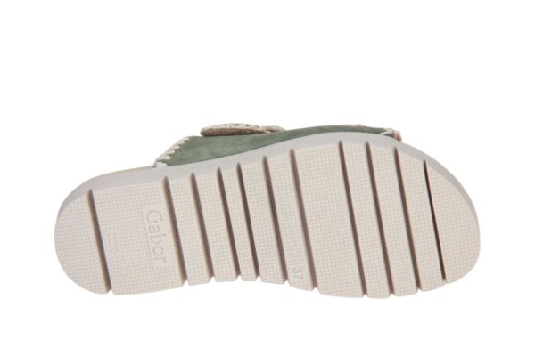 Gabor Slipper Groen  (83.741-19) - MerkenOutlet