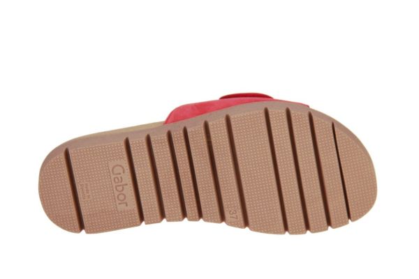Gabor Slipper Rood  (83.742-15) - MerkenOutlet