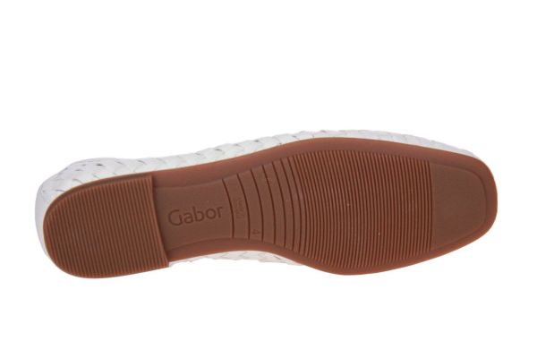 Gabor Ballerina Offwhite  (84.145-20) - MerkenOutlet