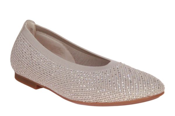 Gabor Ballerina Beige Steentjes  (84.146-42) - MerkenOutlet