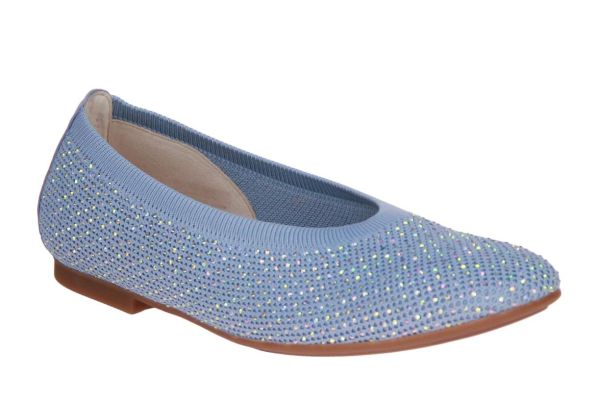 Gabor Ballerina Blauw Steentjes  (84.146-46) - MerkenOutlet