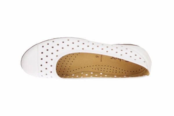 Gabor Witte Ballerina  (84.169-21) - MerkenOutlet