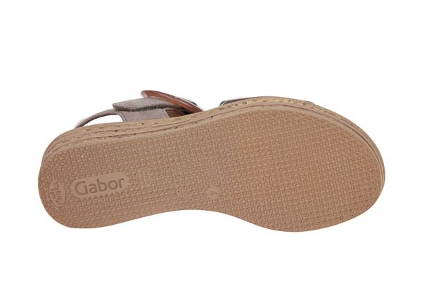 Gabor Best Fitting Brons Sandaal  (84.550-62) - MerkenOutlet