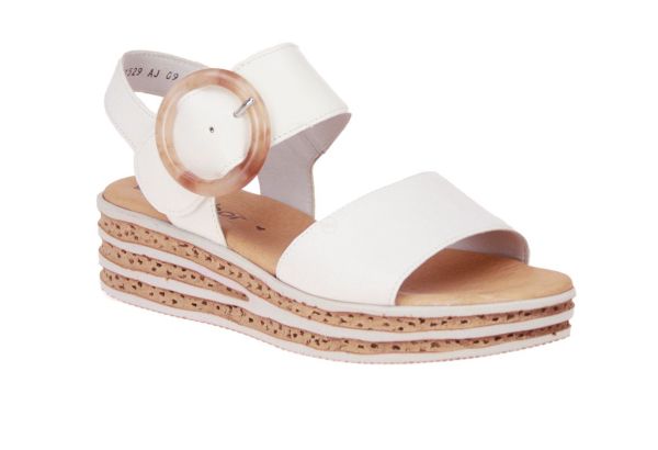 Gabor Best Fitting Witte Sandaal  (84.550-20) - MerkenOutlet