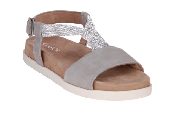 Gabor Sandaal Grijs  (84.601-12) - MerkenOutlet