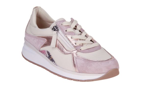 Gabor Sneaker Beige-Roze  (86.305-52) - MerkenOutlet