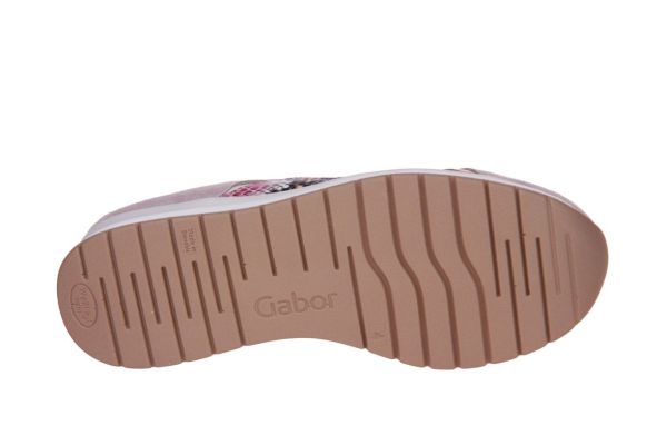 Gabor Sneaker Beige-Roze  (86.305-52) - MerkenOutlet