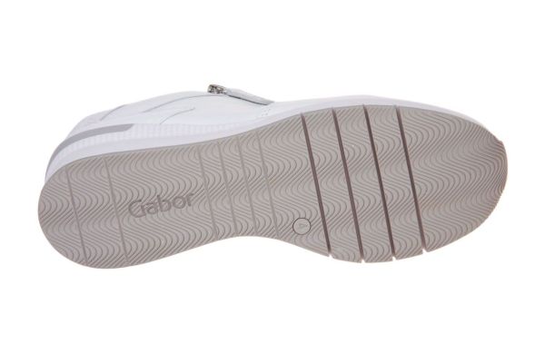 Gabor Sneaker Wit G-leest  (86.506-50) - MerkenOutlet