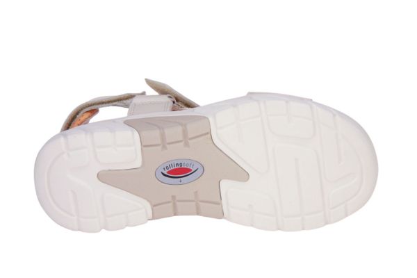 Gabor Rollingsoft Sandaal Offwhite  (86.833-54) - MerkenOutlet