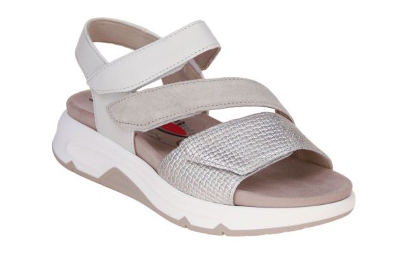 Gabor Rollingsoft Sandaal Wit  (86.882-61) - MerkenOutlet