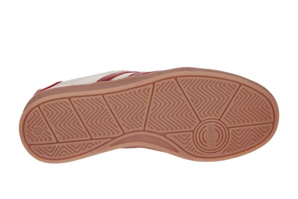 Gant Cuzima Sneaker Beige-Rood  (31531040-G528) - MerkenOutlet