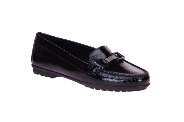 Geox Zwarte Moccasin  (D942TC-C9999) - MerkenOutlet