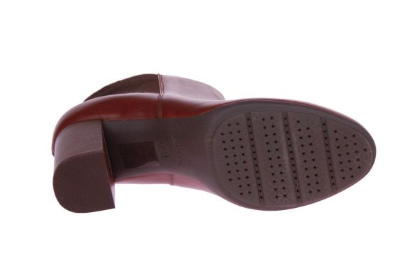 Geox Bruine Enkellaars  (D94C8B-C0013) - MerkenOutlet