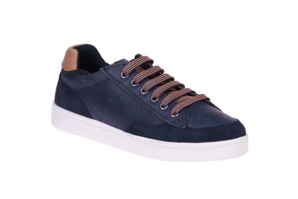 Geox Djrock Blauwe Sneaker  (J255VB-CF46N) - MerkenOutlet