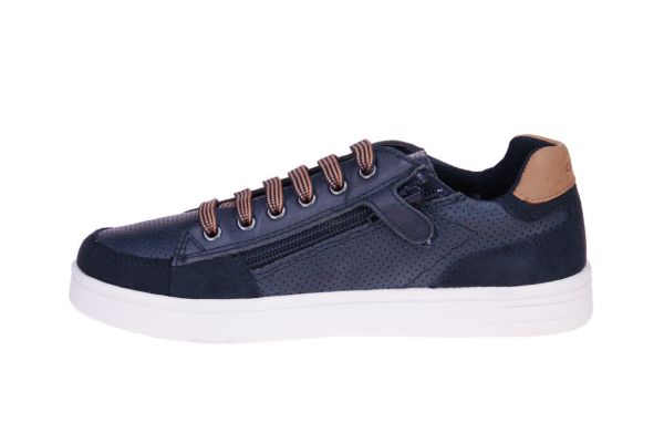 Geox Djrock Blauwe Sneaker  (J255VB-CF46N) - MerkenOutlet
