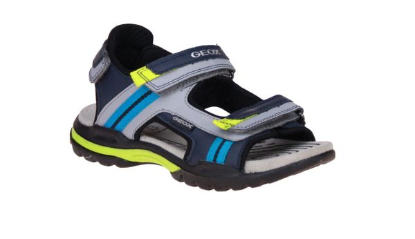 Geox Borealis Blauw-Grijze Sandaal  (J250RA-C0661) - MerkenOutlet