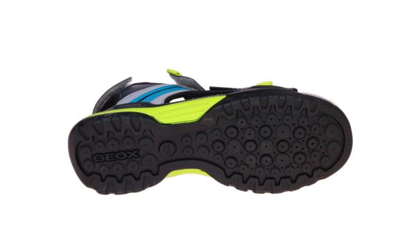 Geox Borealis Blauw-Grijze Sandaal  (J250RA-C0661) - MerkenOutlet