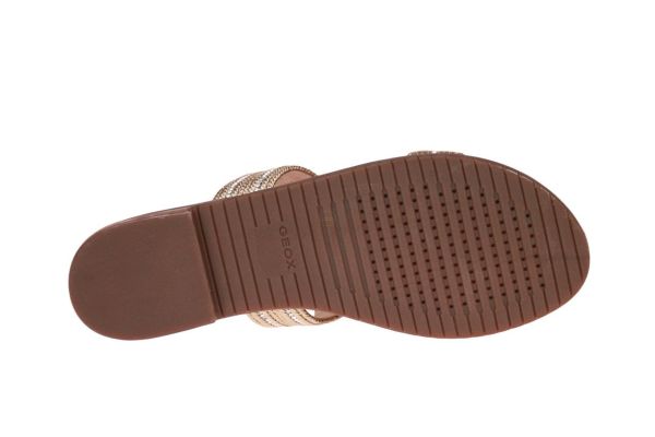 Geox Sozy Plus Slipper Goud  (D45DQD-C2016) - MerkenOutlet