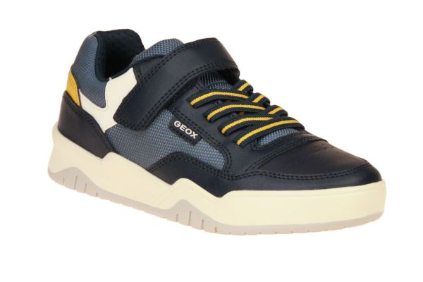 Geox Perth Blauwe Sneaker  (J367RE-C0700) - MerkenOutlet