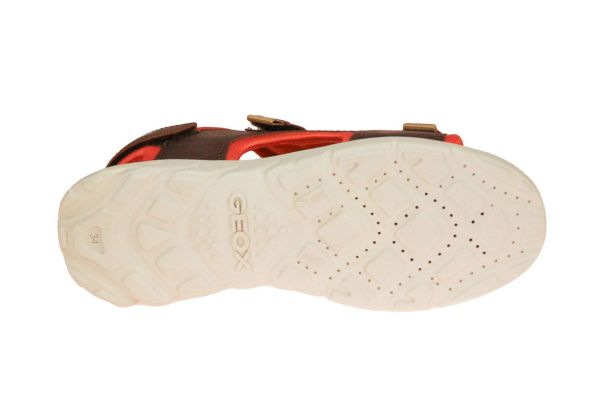 Geox Sandaal Airaduym Bruin-Oranje  (J45F1A-C0944) - MerkenOutlet
