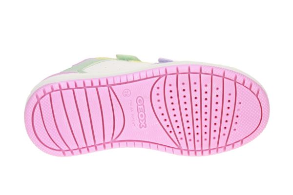 Geox Washiba Wit-Multi Sneaker  (J45HXB-C0653) - MerkenOutlet