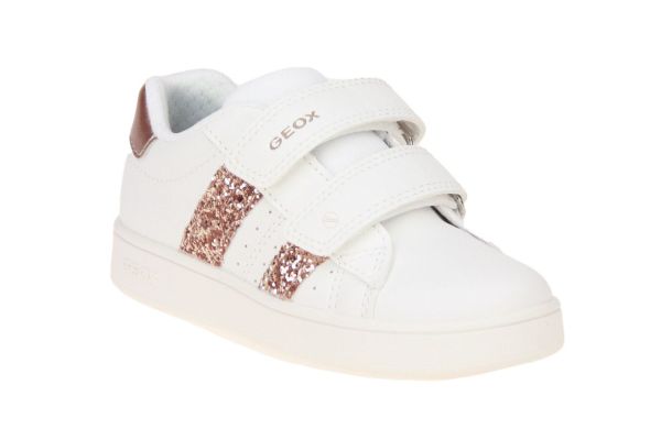 Geox Eclyper Wit-Rosé Sneaker  (J45LRA-C1ZH8) - MerkenOutlet