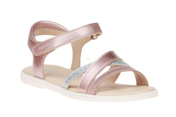Geox Karly Sandaal Metallic Roze  (J5235D-C8011) - MerkenOutlet