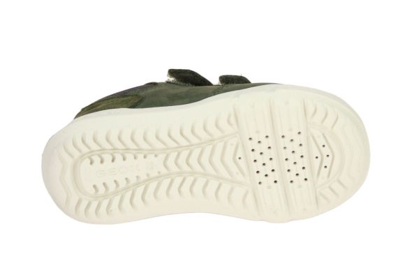 Geox Hyroo Kaki Velcroschoen  (B365EA) - MerkenOutlet