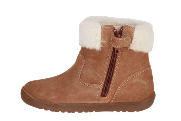 Geox Macchia Cognac Enkellaars  (B4648PC) - MerkenOutlet