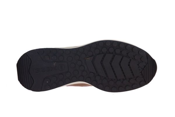 Geox Volpiano Kaki Schoen  (U46GCA) - MerkenOutlet