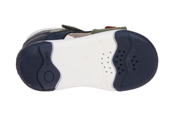 Geox Sandaal Kaki-Blauw  (B556EB-C3024) - MerkenOutlet