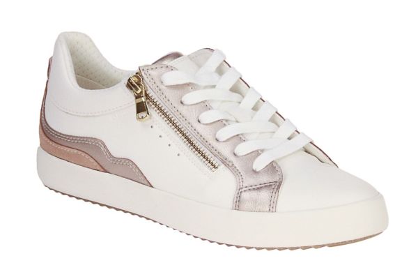 Geox Blomiee Wit-Beige Sneaker  (D466HJ-C1R8Z) - MerkenOutlet