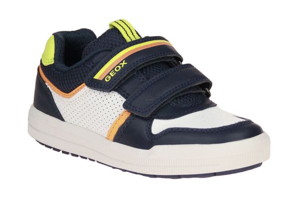 Geox Arzach Blauw-Groene Velcroschoen  (J354AA-C4062) - MerkenOutlet
