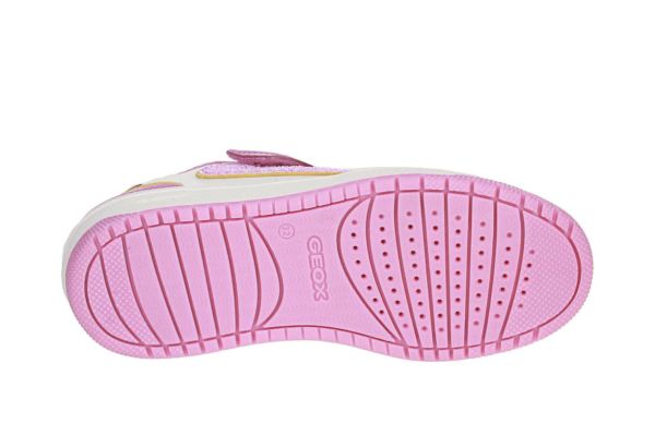 Geox Washiba Roze-Witte Sneaker  (J55HXA-C8F2V) - MerkenOutlet