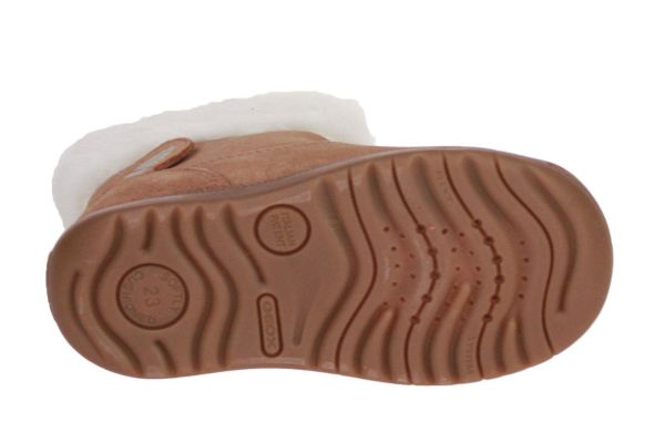 Geox Macchia Cognac Enkellaarsje Pels  (B564PA-C6627) - MerkenOutlet