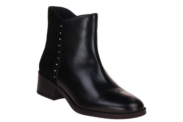 Geox Camexia Enkellaars Zwart  (D565EE-C9999) - MerkenOutlet