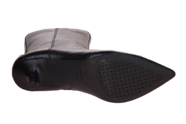 Geox Kleopy Korte Laars Metallic Zwart  (D56YBB-C9999) - MerkenOutlet