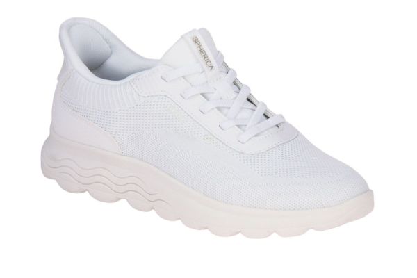 Geox Spherica Plus Sneaker White  (D557MA-C1000) - MerkenOutlet