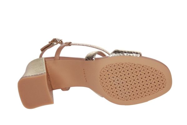 Geox New Eraklia Sandaal Goud  (D652KA-C2235) - MerkenOutlet