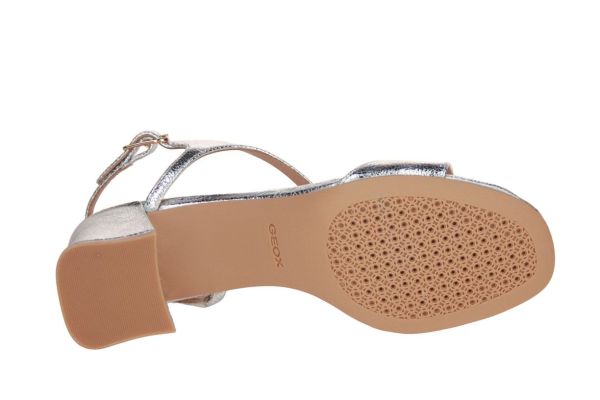 Geox New Eraklia Sandaal Zilver  (D656JA-C1007) - MerkenOutlet