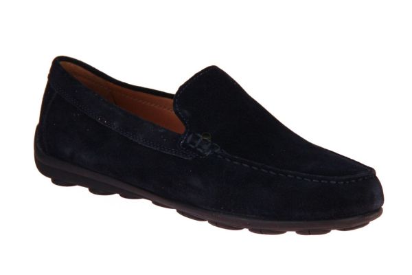 Geox Spherica EC16 Moccasin Blauw  (U55HYA-C4021) - MerkenOutlet
