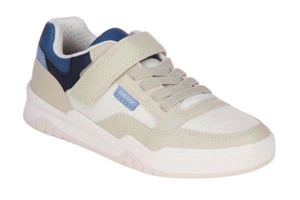 Geox J Perth Velcroschoen Beige  (J367RE-C5014) - MerkenOutlet