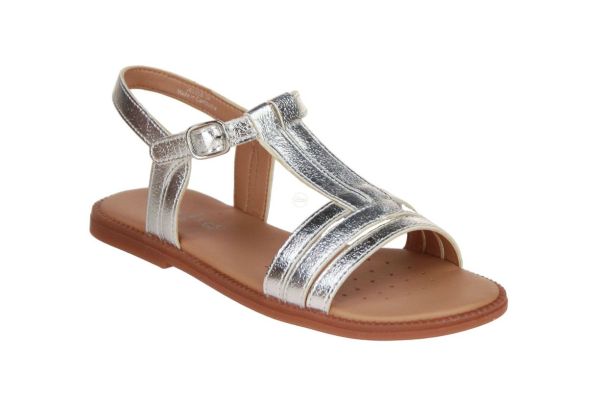 Geox Karly Sandaal Zilver  (J6535B-C1007) - MerkenOutlet