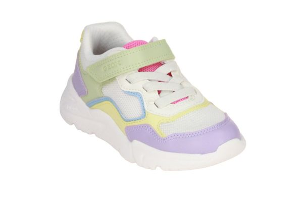 Geox Loftus Sneaker Multi-Wit  (J65M2B-C0986) - MerkenOutlet