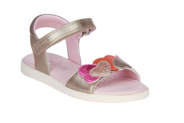 Geox Joyfoot Sandaal Goud-Roze  (J65P1D-C2U8N) - MerkenOutlet