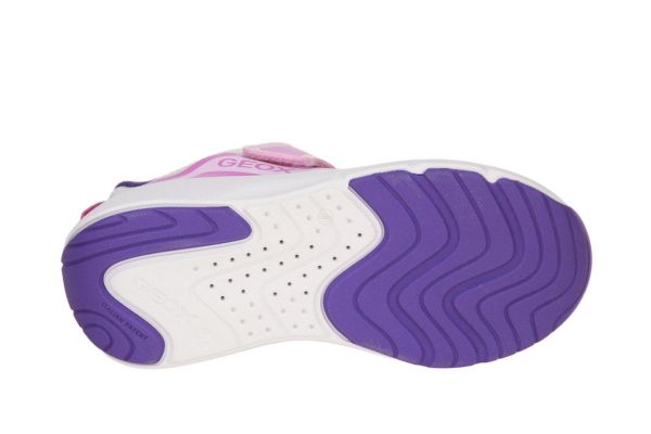 Geox Pro-Ran Sneaker Roze-Wit  (J65PAC-C0550) - MerkenOutlet