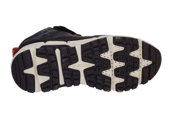 Geox Flexyper Plus Waterproof Hoge Sneaker Zwart  (J36LCG-C0033) - MerkenOutlet