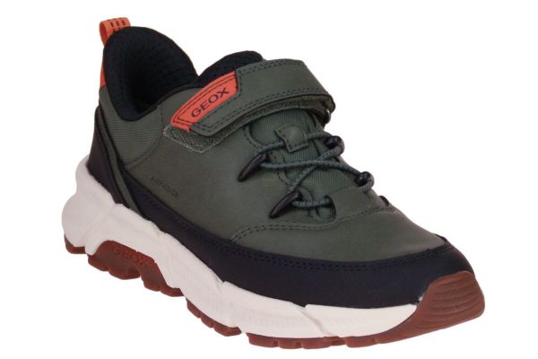 Geox Flexyper Plus Waterproof Sneaker Groen  (J56LCA-C3009) - MerkenOutlet